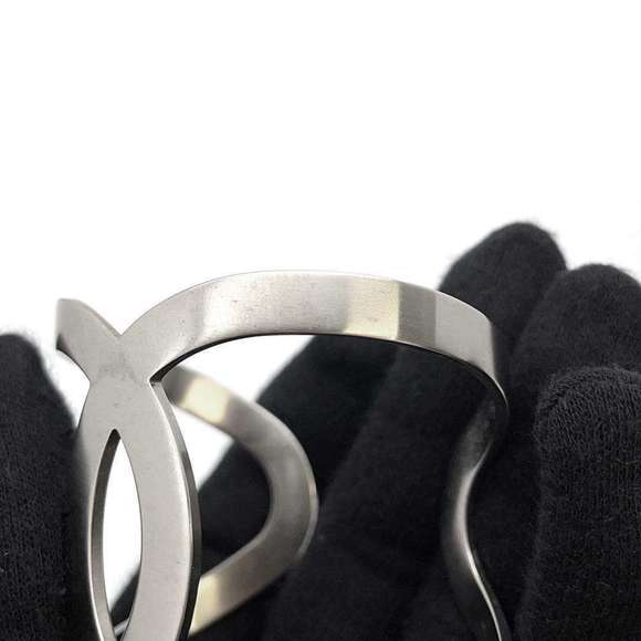 Chanel bangle Coco mark metal B16 S CHANEL bracelet ladies BRACELET - Picture 5 of 9